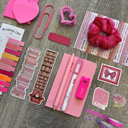 Bookish Lover Basic Bundle Pink