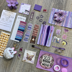 Bookish Lover Delux Bundle Lila