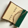 Vintage Faux Leather A5 Notebook dark green bookishlover.ch Basel Switzerland