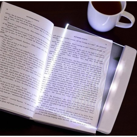 LED Reading Light for Bed – Flat Book Lamp | Eye-Friendly